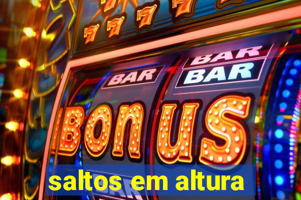 saltos em altura